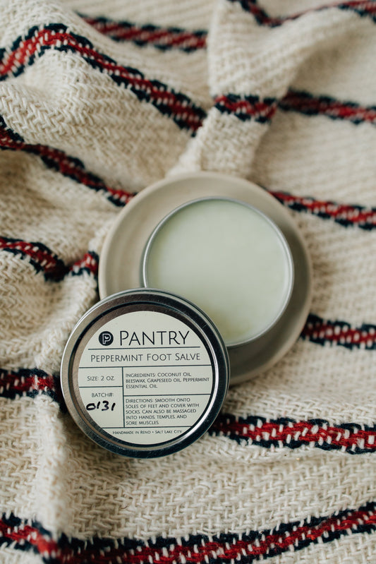 Peppermint Foot Salve - Soothing Foot Balm