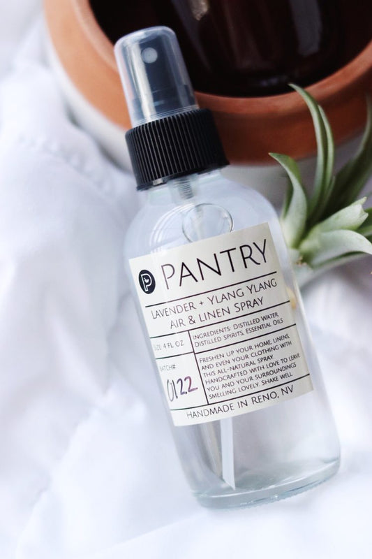 Natural Air + Linen Spray - Freshen the air without toxic fragrances.