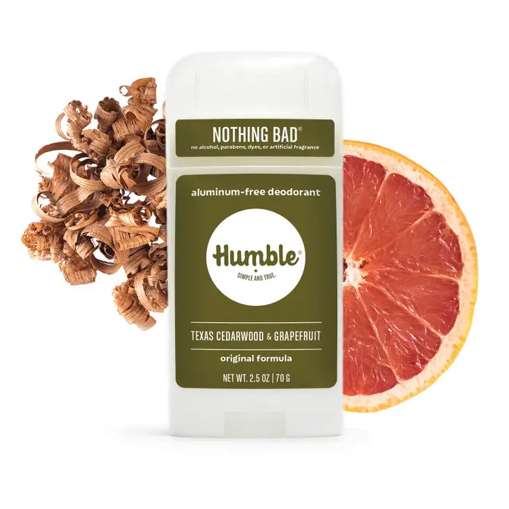 Texas Cedarwood & Grapefruit Natural Deodorant