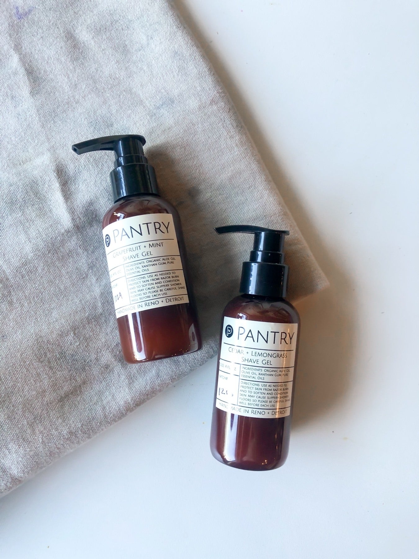 Aloe + Olive Oil Shave Gel - Reduce Razor Burn + Condition Skin