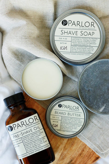Parlor by Pantry - Pre-Shave Oil - Get an Ultra-Smooth Shave without Irritation