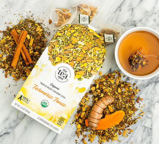 Turmeric Tonic, Organic- Tea Sachets (12 Count)