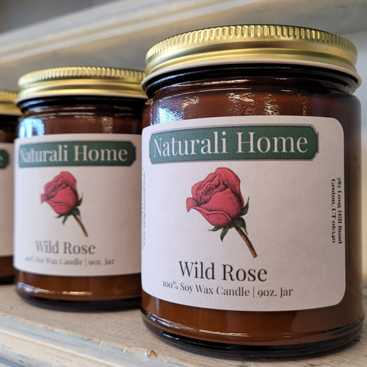 Wild Rose Soy Candle