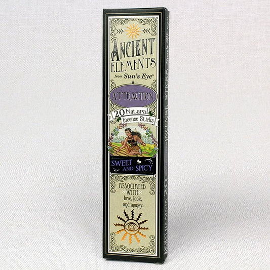 Attraction Natural Incense (Box of 20)