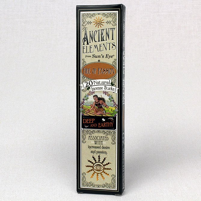 Fire of Passion Natural Incense (Box of 20)