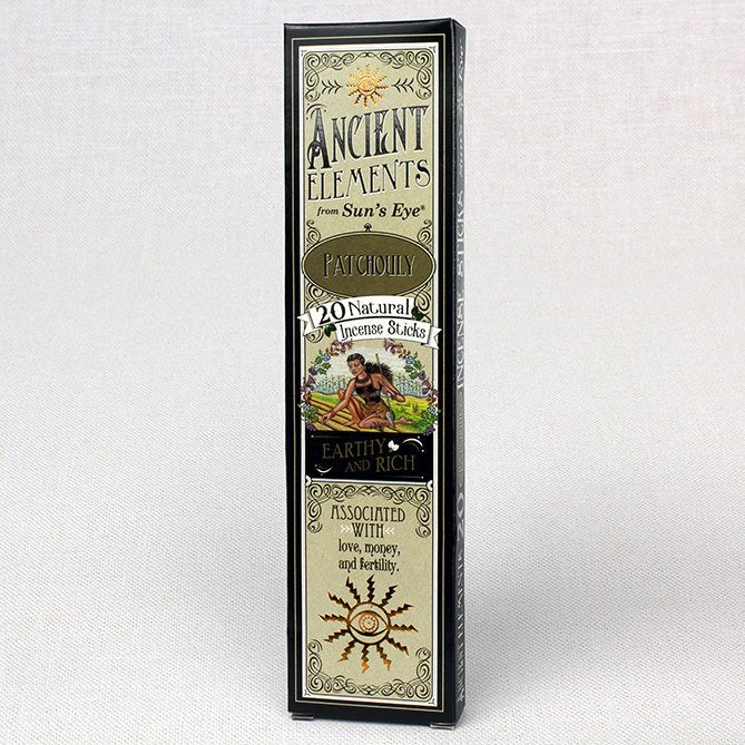 'Patchouly' Natural Incense (Box of 20)