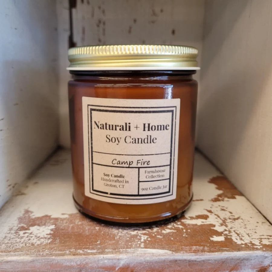 Camp Fire Soy Candle - Naturali Home
